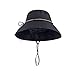 Produktbild Frauen-Sommer-11cm Wide Brim Faltbare Bowknot Netz-Innen Adjustable Sonnenhut für Strand Angeln Regard