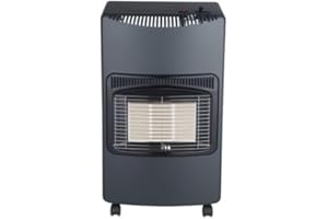 Tepro 4.2kw Gas Heater with IGT - Stylish Outdoor Heating Solution, with 200 Sq. Ft. Coverage, Efficient Infrared Gas Technology, Weather-Resistant Design