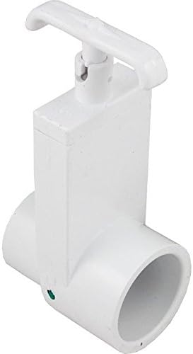 Magic Plastics 0412-15 Spa Unibody Gate Valve 1.5" Socket x Spigot
