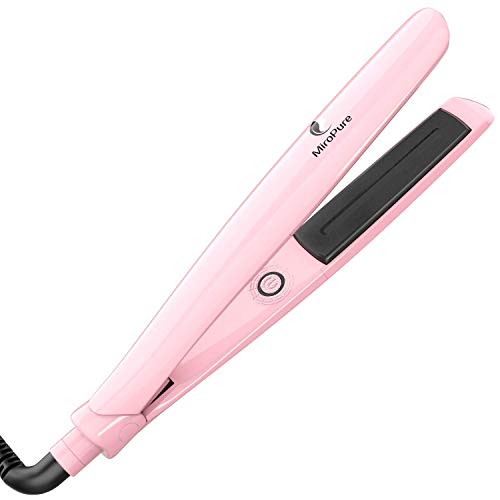 MiroPure 2-in-1 Infrared Ceramic Flat Iron Hair Straightener, Suitable for All Hair Types, Making Hair Shiny and Silky