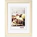 Produktbild Hama Bella Mia Creme-Farbe, Weiß Gepunkteter von Fuß Hintergrundbeleuchtung – Rahmen Kunststoff, Holz, Creme, Weiß, Reflektierende, Display, Hintergrundbeleuchtung, 20 x 28 cm, Eckig,