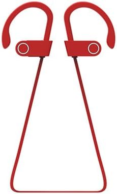 Granted U8 Wireless Bluetooth V4.1 Sports Headphones In-ear Earbuds- Sweatproof Headset with Microphone for Sports, Fitness, Gym, Cycling, Hiking and Jogging (RED)