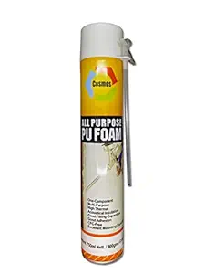 Cosmos MRO - All Purpose Polyurethane Foam | PU Foam Spray. Off-White Color, 750 ml