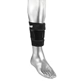 Acolchado el largo del tibia para absorber los golpes y evitar la ignición