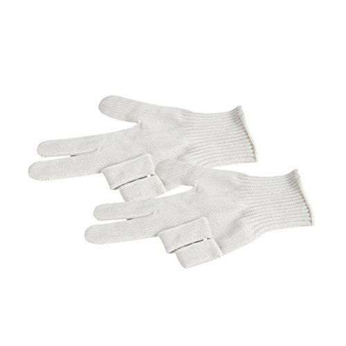 Preisvergleich Produktbild Tinksky Schneiden Sie resistente Handschuhe Level 5 Schutz Schutzhandschuhe für Handschutz Küchenhandschuh zum Schneiden und Schneiden (weiß)