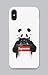 Produktbild Flexible Silikon Schutzhülle Ultra-Slim Gel TPU Bumper Cover Durchsichtige Rückschale Weiche Silikon Ultradünne Kristallklare Handyhülle für iPhone X-XS, Brands 128 Panda Supreme
