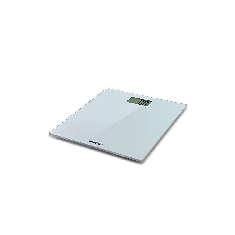 ACCUWEIGHT Digital Bathroom Scale Electronic Weighing Scales with Wide