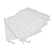 5 Pcs White Replacement Bags Salon Tools for Nail Art Dust Suction Collector