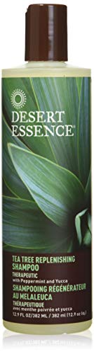 Desert Essence Tea Tree Replenishing Shampoo Unisex No profesional Champú 382ml - Champues (Unisex, No profesional, Champú, Cabello seco, 382 ml, Hidratante, Purificante, Brillo)