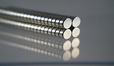 Bastekrace Lot de 20 mini aimants néodyme 5 x 2 mm pour tableau d'affichage