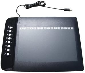 Turcom 10 x 6.25 Inches Graphic Drawing Tablet with 8 Hot Key (TS-6814)