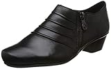 Normal Weite (Normal) Rieker Damen Hochfront Pumps 53871,Frauen College-Pumps,hoch geschlossen,bequem,elegant,edel,Trichterabsatz 3.9cm,schwarz / 01, EU 37