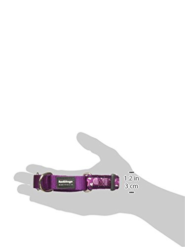 Red-Dingo-Martingale-Breezy-Love-20mm-Choke-Collar-MediumLarge-Purple