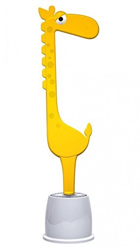 Cepillo del tocador con el juego animal del sostenedor de la jirafa. A