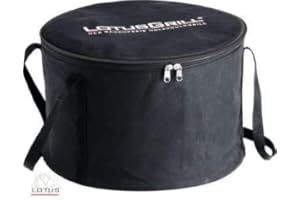 LotusGrill Tragetasche! Speziell entwickelt für den raucharmen Classic Holzkohlegrill/Tischgrill! Transporttragetasche in Farbe Schwarz!