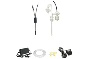 HUOPU Tanque de Acuario ATO Auto Top Up Off System Bomba de CC, Interruptor de Flotador y Montaje de acrílico (One Sensor Kit)