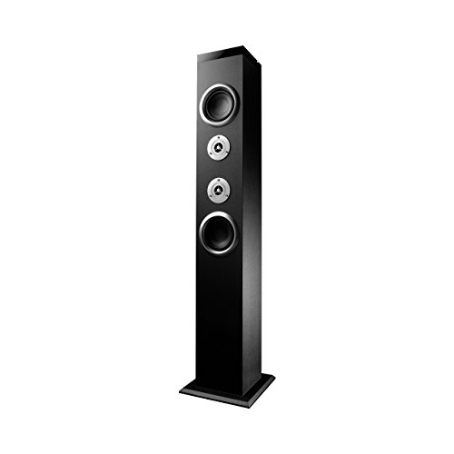 Energy Sistem Tower 3 - Equipo de Home Cinema (Bluetooth, 40 W RMS, USB/SD, radio FM), color negro