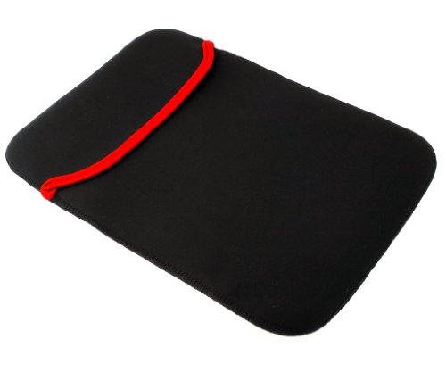 Schwarz Netbook Schutz-Tasche Laptoptasche Netbook Schutzhülle Sleeve 10 Zoll