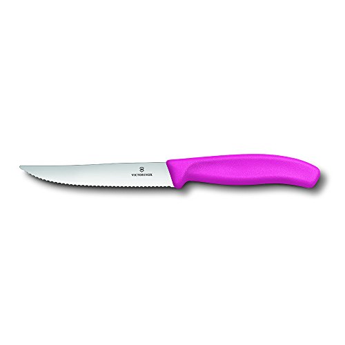 Victorinox Set Pizzamesser pink mit Wellen, 6.7936.12L5