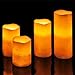Produktbild 55075 GOLD - 4 LED STUMPENKERZEN WACHSKERZEN WACHS STUMPEN ADVENTSKRANZ KERZEN !