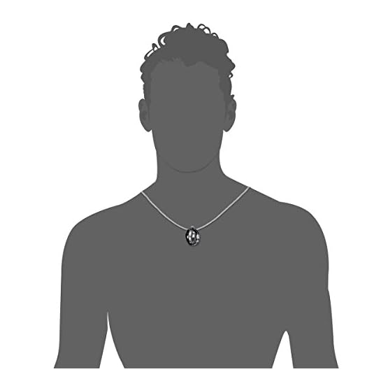 Cupimatch Collares Parejas Joyería de Acero Inoxidable Amor CZ Amor Enamorados Hipoalergénico Joyería de Moda Regalo San Valentín Aniversario (Estilo-3) - Imagen 5