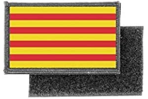 AKACHAFACTORY Patch ecusson imprime badge drapeau catalogne catalan