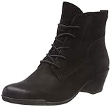 Ocimum Tamaris Damen 25108-21 Stiefeletten, Schwarz (Black 1), 40 EU