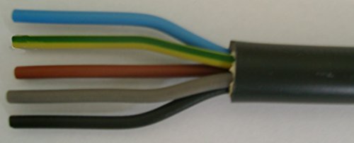Preisvergleich Produktbild Erdkabel NYY-J 5x1,5 qmm 25 meter Ring