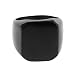 Phenovo Solid Polished Stainless Steel Band Biker Men Signet Ring Black US 7 RS.590.00