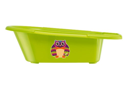 Rotho Babydesign Oops Bella Bambina Bath Tub Owl (Apple Green)