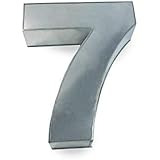 Euro TINS Teglia Grande Numero Sette per Dolce di Compleanno o ricorrenza (Misura 35.5 x 25.4cm - profondità 7.6cm)
