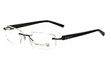 Tag Heuer Herren 8104 Trends Randlos Designer Brille, Schwarz, TH8104