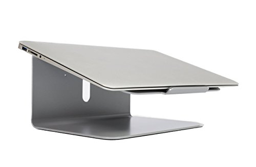 Bramley Power Premium Qualit  t Aluminium Laptop St  nder f  r Apple Macbook Pro Air  Dell  Lenovo  HP  Fujitsu und alle 27 9 cm zu 38 1 cm Laptops  F