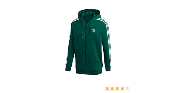 adidas Men's 3-Stripes Fz Track Top with Hood : Amazon.de: Shoes \u0026 Bags