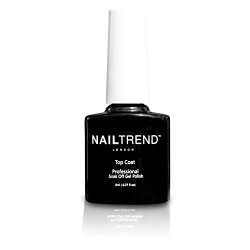NAIL TREND - Professional Gel Nail Polish - UV & LED Drying - Quick Soak Off Gel Polish 8ml - TOP COAT
