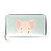 Produktbild 2019 Maskottchen Glück Tier Niedliche Schwein Lange Passport Clutch Geldbörsen Reißverschluss Geldbörse Tasche Handtasche Geld Organizer Tasche Kreditkarteninhaber Frauen Mädchen Männer Geschenk