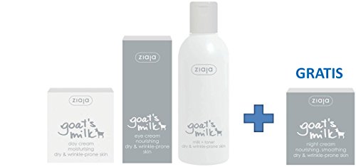 Leche de Cabra Cuidado Facial de Juego con Gratis del