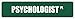 Price comparison product image 76DinahJordan Psychologist Green Street Sign Stickers Decals Funny Vinyl Warning Sign Stickers Window Stickers Outdoor Indoor Safty Sign Stickers 8X2