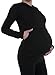JANDAZ® MATERNITY COTTON TRACKSUIT BOTTOMS AND HOODIE BUY TOGETHER OR SEPARATELY (S/M, Hoodie - Black)