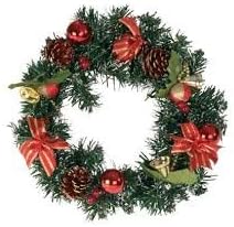 Classic Christmas Advent Hand Made Wreath With Decoration