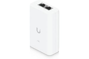 Ubiquiti Networks U-POE-AF PoE Strömadapter, Vit 48 V