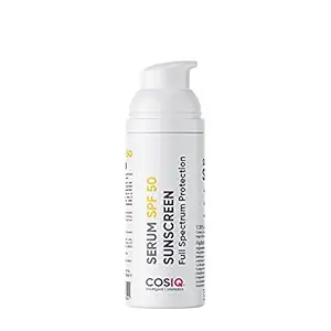 Cos-IQ Sunprotect Outdoor Sunscreen Serum SPF 50 PA++++ Broad Spectrum, Skin Safe, Dewy Matte Finish, 30 ml