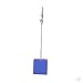 Produktbild 5x Schreibtisch Dekor Memo Halter Foto Bilderbuch Clip Cube Basisdraht (Transluzent Saphir)