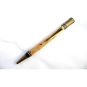 Von Hand gedrechselter Drehkugelschreiber Modell 