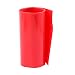 Produktbild sourcingmap 3,3ft 103mm flach 65mm Dmr. PVC Schrumpfschlauch rot für 18650 Batterie