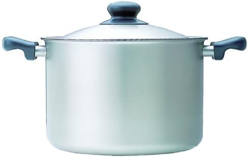 Yoshihiro Yanagi Stainless Steel Aluminum Three-Layer Steel deep Type Two-Handed Pot 22 cm Frosted