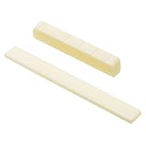 Muchos luthiers fabricantes de guitarra y guitarra hueso Tuerca para sus instrumentos. el hueso de China de hueso que ofrecemos es Oxen. esta Bone tiene un mínimo de porosidad y un gran atractivo. su densidad y una mínima porosidad son características que producen buena entonación y claridad.
