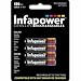 Produktbild Infapower B009 - INFAPOWER AAA 550mAh Ni-Mh Rechargeable Batteries, 4 Pack (B009) by Infapower