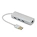 Produktbild chunyang Ersatz für MacBook Network Adapter USB 3.0 zu Ethernet RJ45 LAN Gigabit Adapter 10/100/1000 Mbps Ethernet