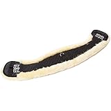 Engel Reitsport Lammfell Sattelgurt Dressur Kurzgurt Mondgurt